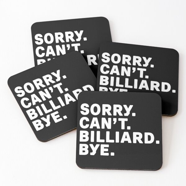 Item preview, Sorry. Billiard. Bye. designed and sold by Kathyy-.