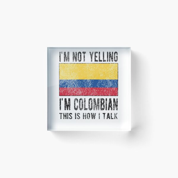 Item preview, Colombian Heritage Colombia Roots Colombian Flag designed and sold by Pukiart.