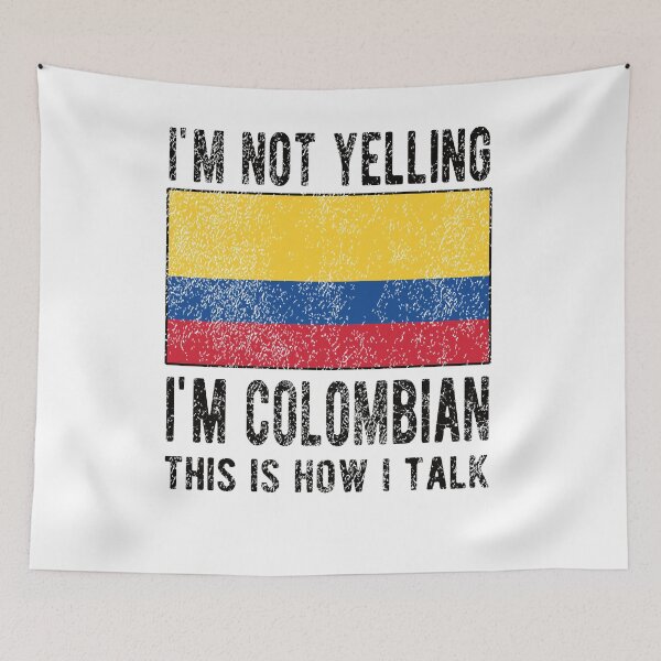 Item preview, Colombian Heritage Colombia Roots Colombian Flag designed and sold by Pukiart.