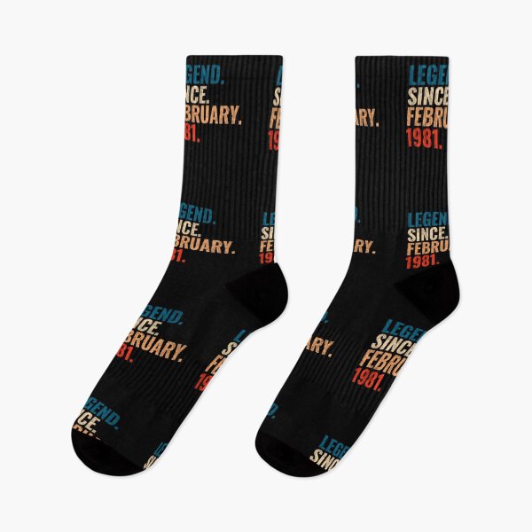 Item preview, Legend Since February 1981 Retro Vintage designed and sold by Teelogic.