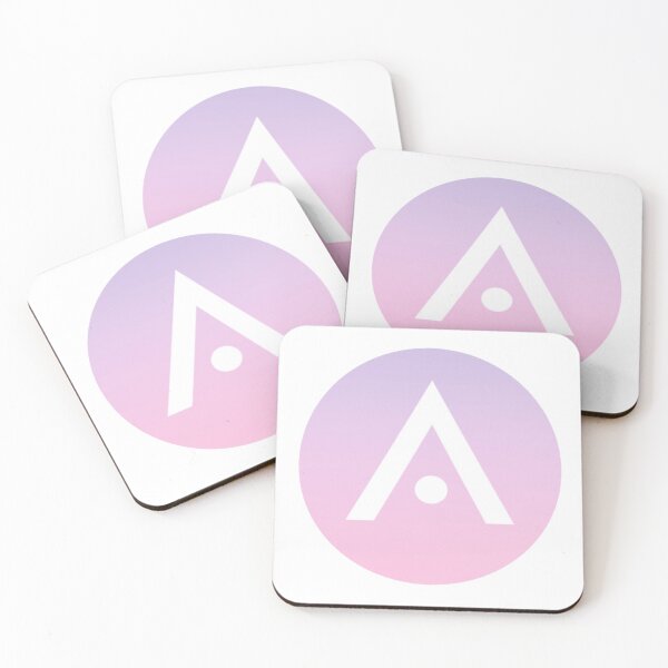 Item preview, Pink and Purple Ombré Aveda Logo designed and sold by Dalaura.