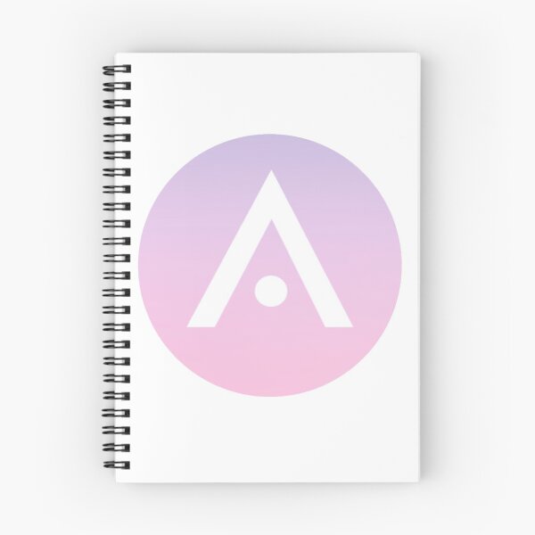Item preview, Pink and Purple Ombré Aveda Logo designed and sold by Dalaura.