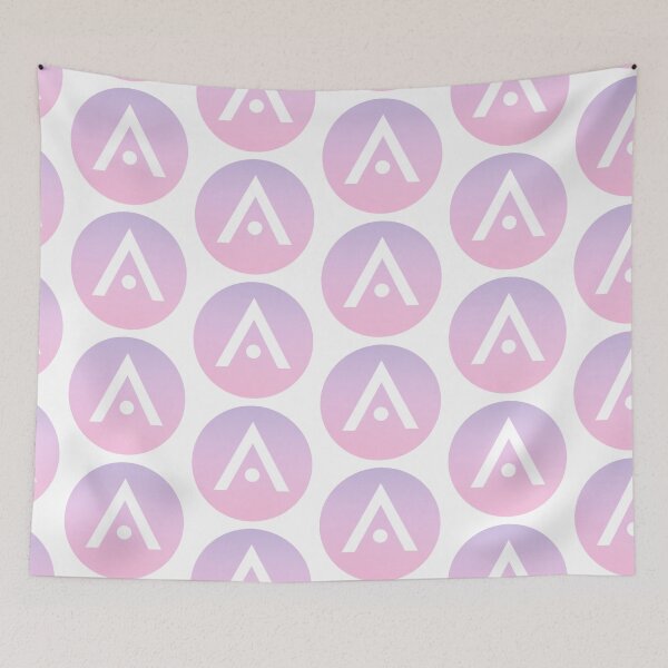 Item preview, Pink and Purple Ombré Aveda Logo designed and sold by Dalaura.