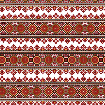 Artwork thumbnail, Ethnic Retro Pattern Design by Fatbread