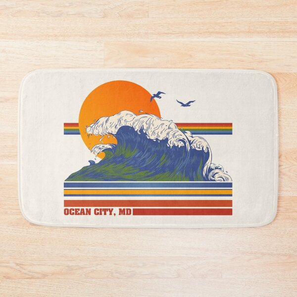 Item preview, Retro Ocean City Maryland 70s Style Tourist Souvenir designed and sold by ourkid.