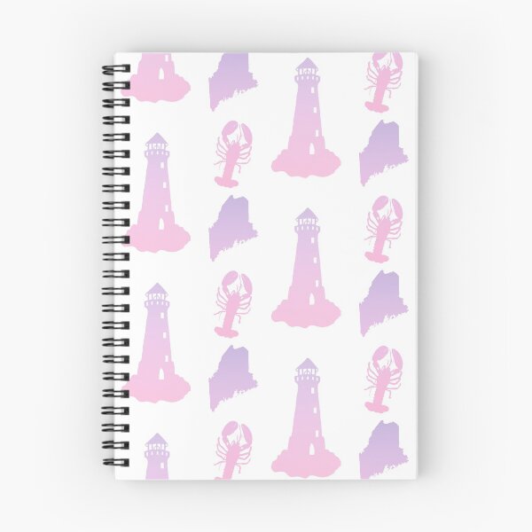 Item preview, Pink and Purple Ombré State of Maine Sticker Pack  designed and sold by Dalaura.