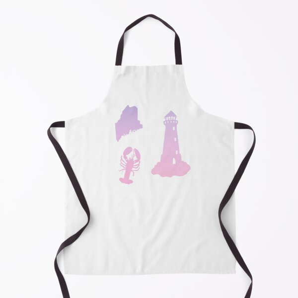 Item preview, Pink and Purple Ombré State of Maine Sticker Pack designed and sold by Dalaura.