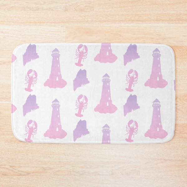Item preview, Pink and Purple Ombré State of Maine Sticker Pack  designed and sold by Dalaura.