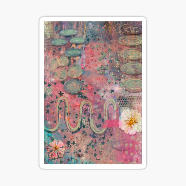 Abstract Painting No. 121421 Sticker