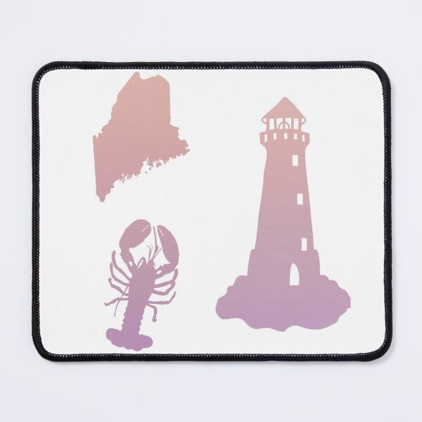 Item preview, Purple Ombré State of Maine Sticker Pack  designed and sold by Dalaura.