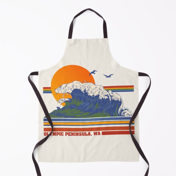 Artikelvorschau, Retro Olympic Peninsula Washington 70s Style Tourist Souvenir entworfen und verkauft von ourkid.