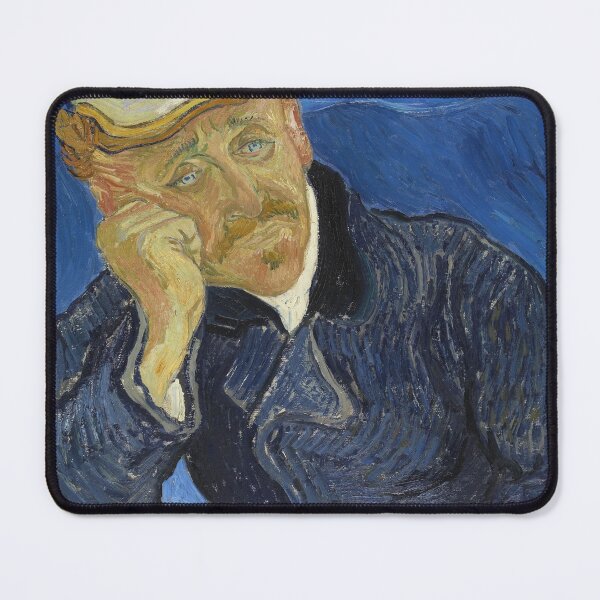 Item preview, Le docteur Paul Gachet - Vincent Van Gogh painting designed and sold by Bebichic.