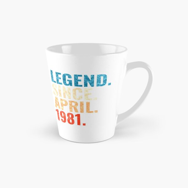 Item preview, Legend Since April 1981 Retro Vintage designed and sold by Teelogic.
