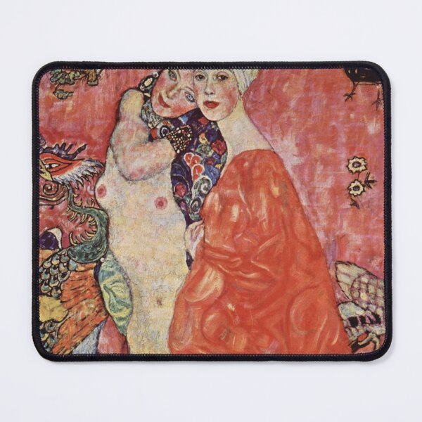 Item preview, Girlfriends by Gustav Klimt - Art Nouveau Symbolism designed and sold by Bebichic.