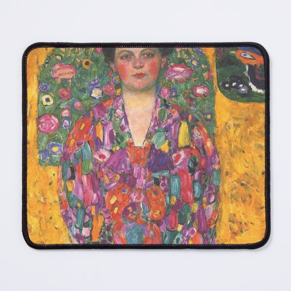 Item preview, Portrait of Eugenia Primavesi by Gustav Klimt - Art Nouveau Symbolism designed and sold by Bebichic.