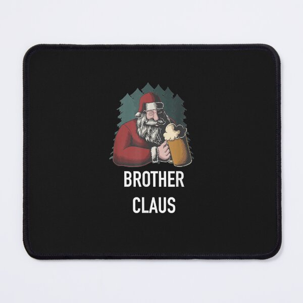 Item preview, Brother Claus - Funny Christmas T-Shirt designed and sold by shop luisant.