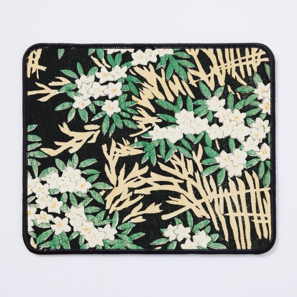 Item preview, Black Floral pattern -  Watanabe Seitei - Japanese art designed and sold by Bebichic.
