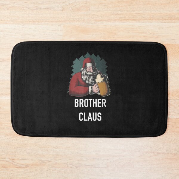 Item preview, Brother Claus - Funny Christmas T-Shirt designed and sold by shop   luisant.