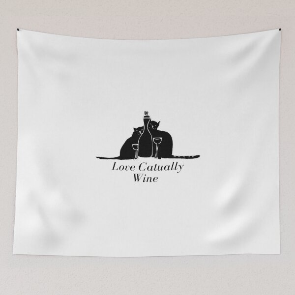 Item preview, Love Catually wine - wine lover designed and sold by UnseenCreations.
