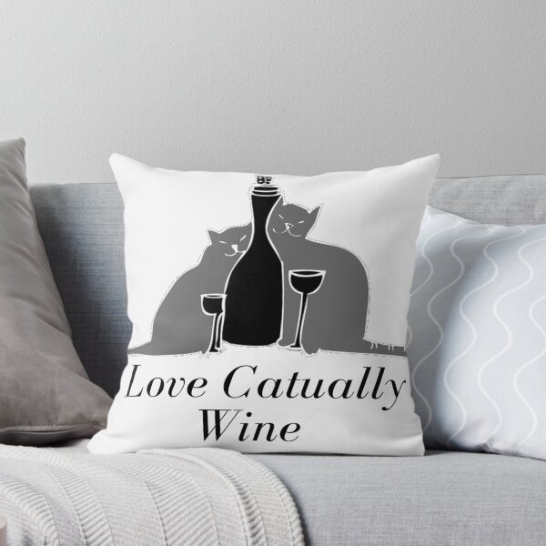 Item preview, Love Catually wine - wine lover designed and sold by UnseenCreations.