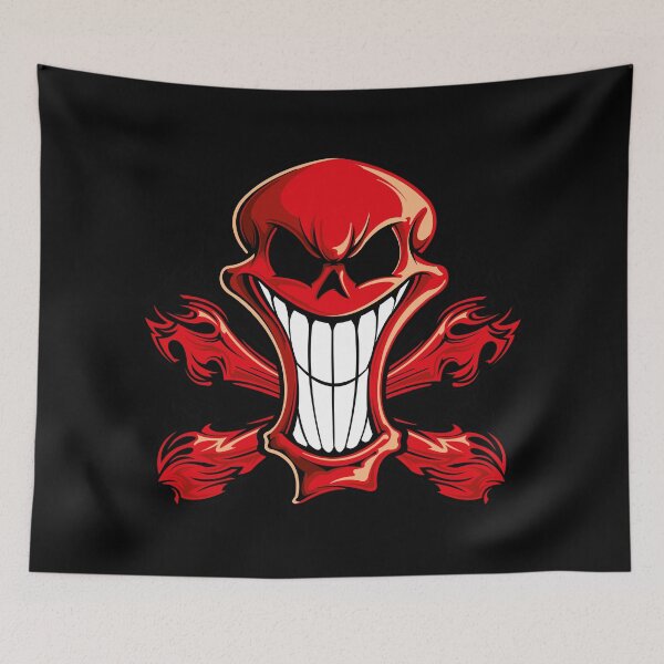 Item preview, Skull Art Red Digital style  designed and sold by AEGMEDIA.