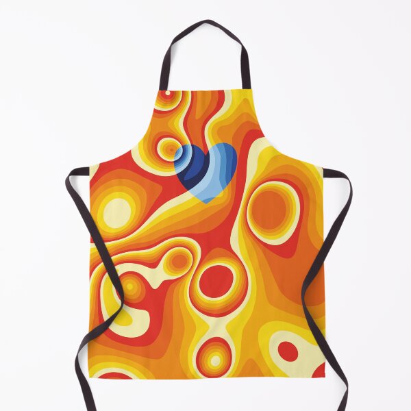 Item preview, Blue, red, orange and yellow heart marble designed and sold by Captain Chromatic.