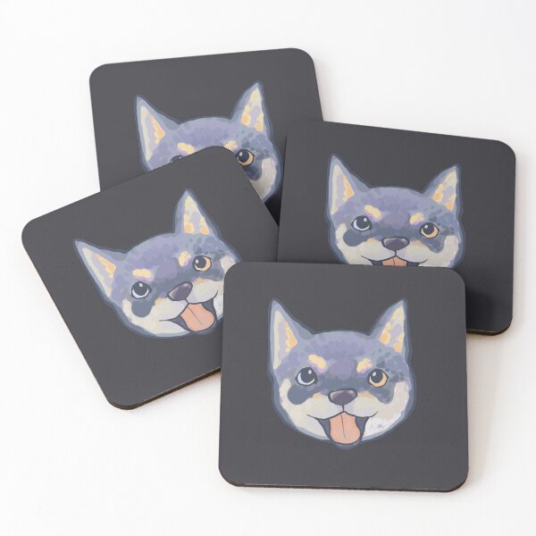 Item preview, Navy Cosmic Galaxy Shiba designed and sold by SwaDesign.