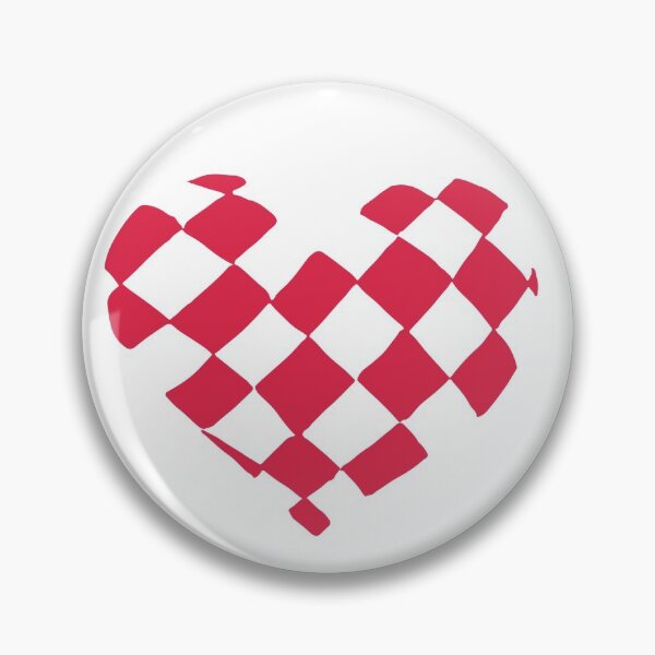 Item preview, Red Checkered Heart designed and sold by Nealoc.