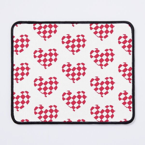 Item preview, Red Checkered Heart designed and sold by Nealoc.