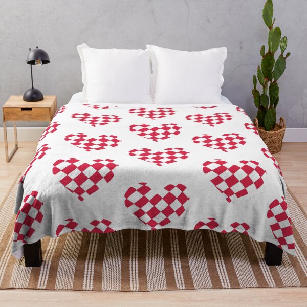 Item preview, Red Checkered Heart designed and sold by Nealoc.