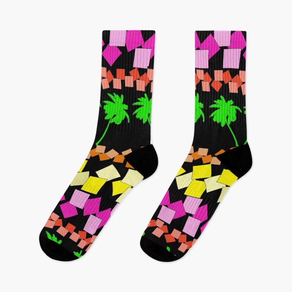 Item preview, Neo summer palm squares designed and sold by NoahDea.