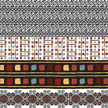 Artwork thumbnail, Ethnic Vector Pattern Design by Fatbread