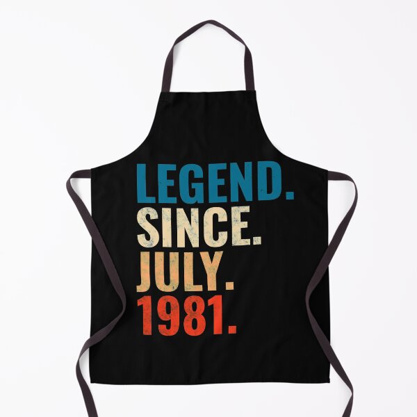 Item preview, Legend Since July 1981 Retro Vintage designed and sold by Teelogic.