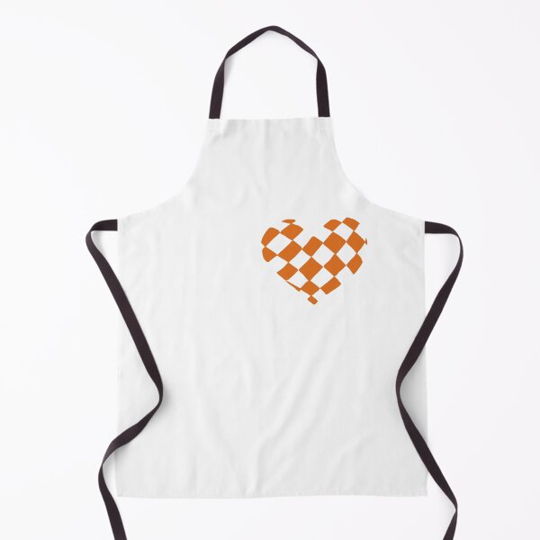Item preview, Orange Checkered Heart designed and sold by Nealoc.