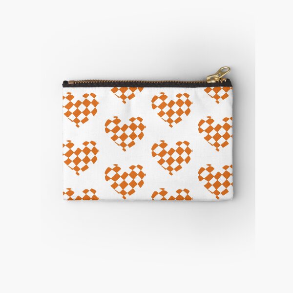 Item preview, Orange Checkered Heart designed and sold by Nealoc.