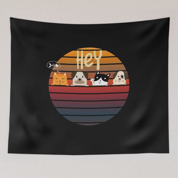 Item preview, Cat Says Hey designed and sold by LILY ROSE.