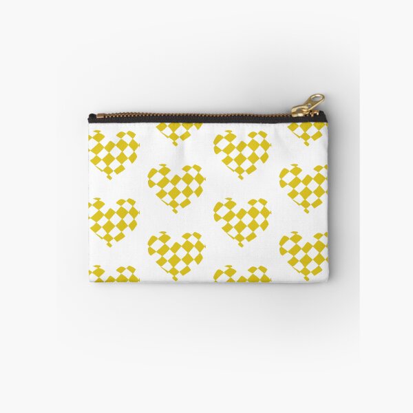 Item preview, Yellow Checkered Heart designed and sold by Nealoc.