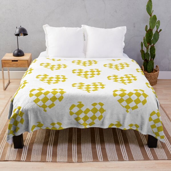 Item preview, Yellow Checkered Heart designed and sold by Nealoc.