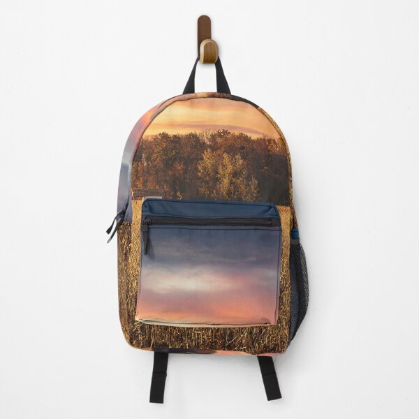 Item preview, Small old hut in the middle of corn field at sunset designed and sold by Dejan Travica.