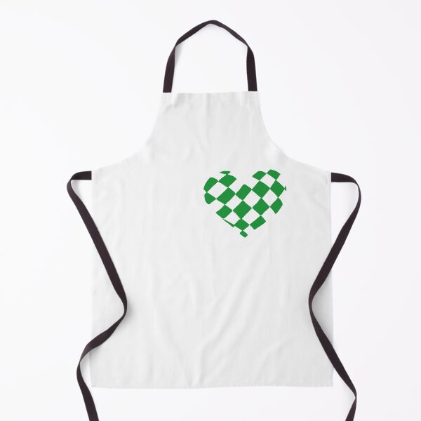 Item preview, Green Checkered Heart designed and sold by Nealoc.