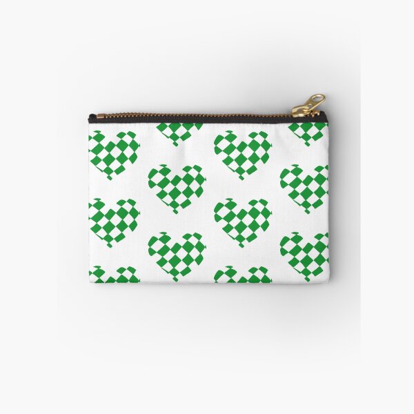 Item preview, Green Checkered Heart designed and sold by Nealoc.