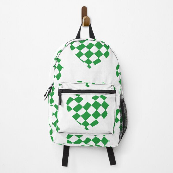 Item preview, Green Checkered Heart designed and sold by Nealoc.