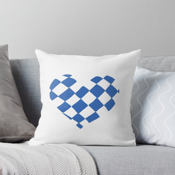 Item preview, Blue Checkered Heart designed and sold by Nealoc.
