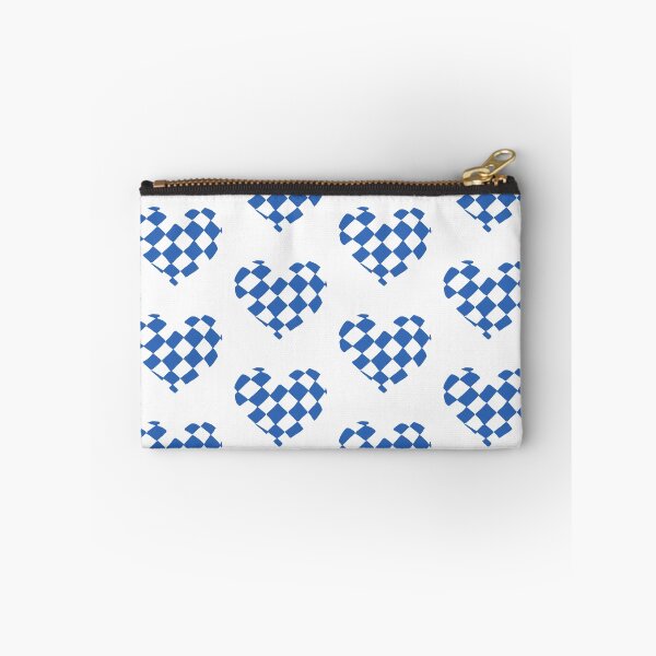 Item preview, Blue Checkered Heart designed and sold by Nealoc.
