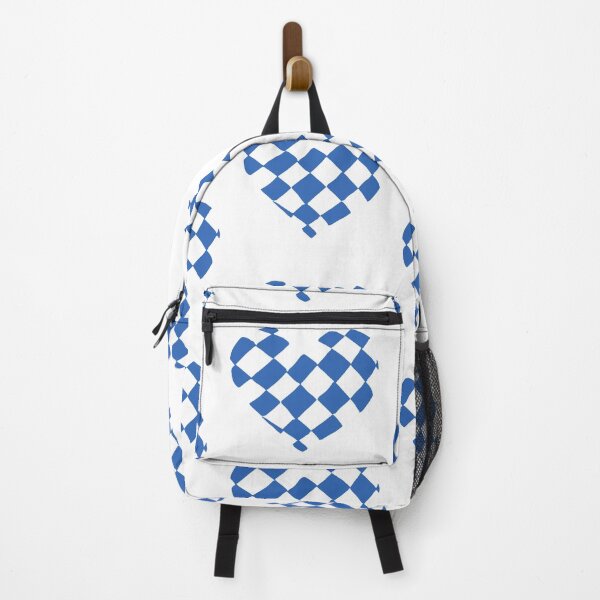 Item preview, Blue Checkered Heart designed and sold by Nealoc.