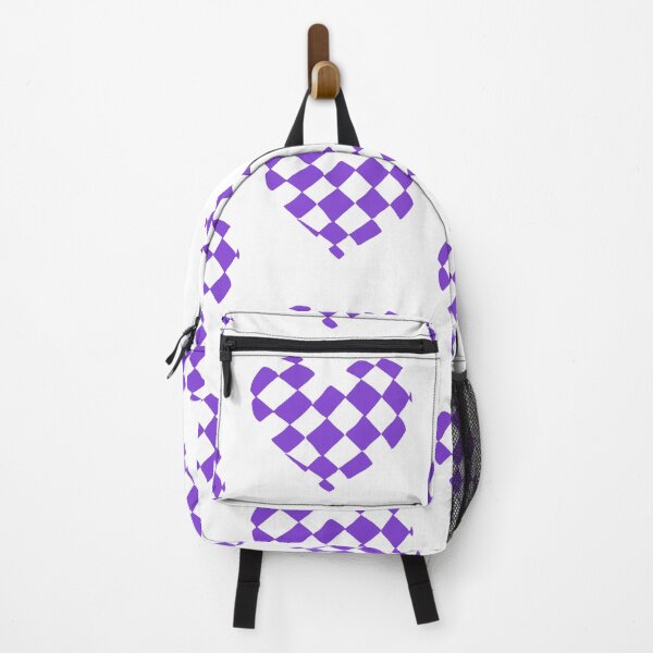 Item preview, Violet Checkerboard Heart designed and sold by Nealoc.