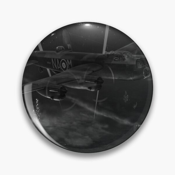 Item preview, 428 Squadron Lancasters in action, B&W version designed and sold by Flight Artworks.