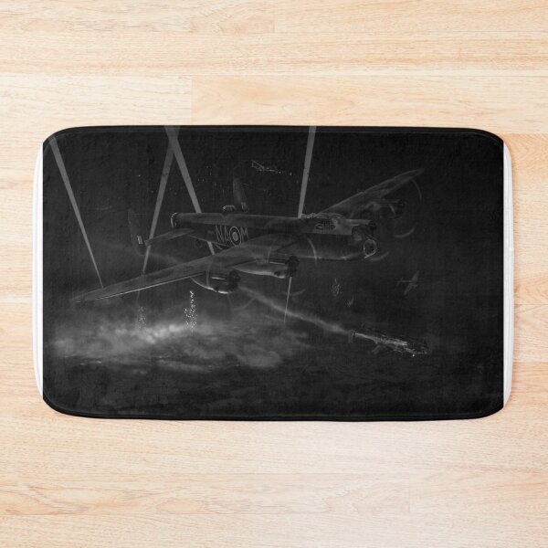Item preview, 428 Squadron Lancasters in action, B&W version designed and sold by Flight Artworks.