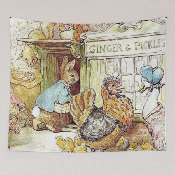 Item preview, Beatrix Potter Peter Rabbit Illustration  designed and sold by Pinkmagenta.