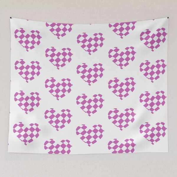 Item preview, Pink Checkered Heart designed and sold by Nealoc.